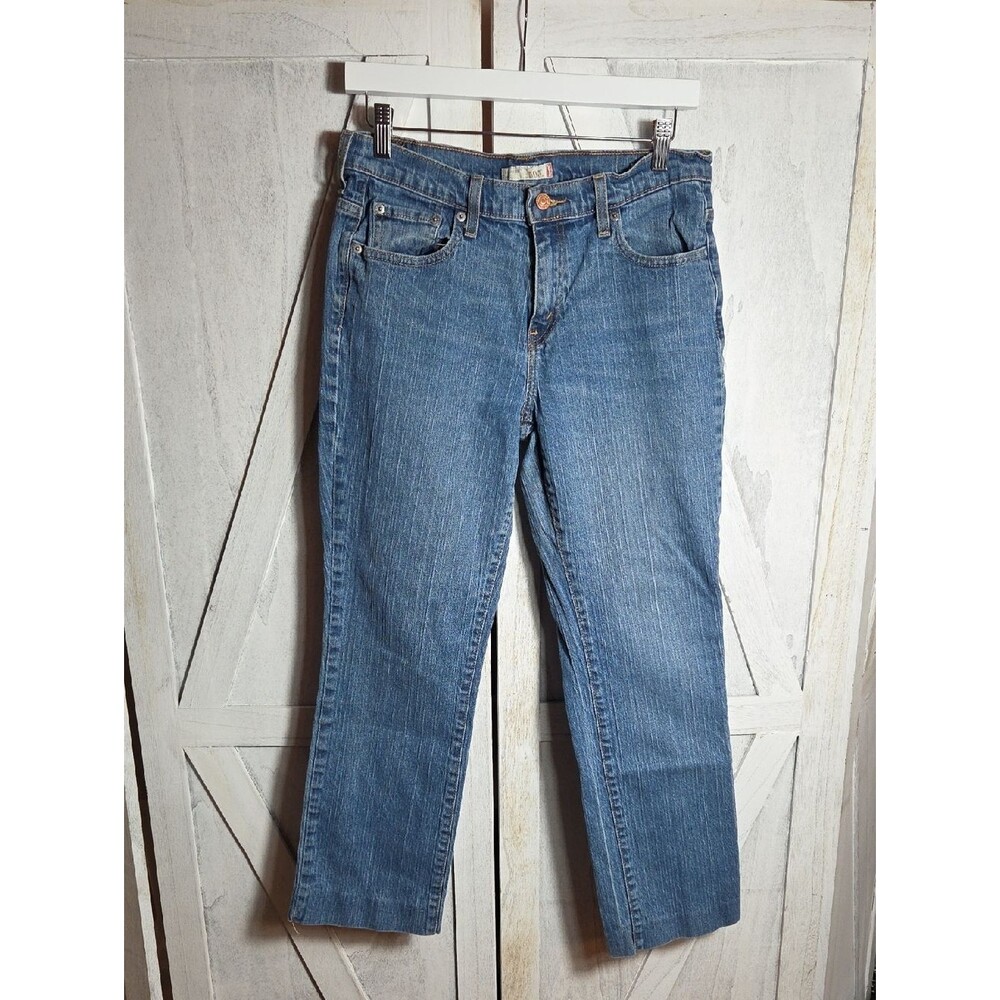 Levi's 505 Straight Leg Jeans Size 10